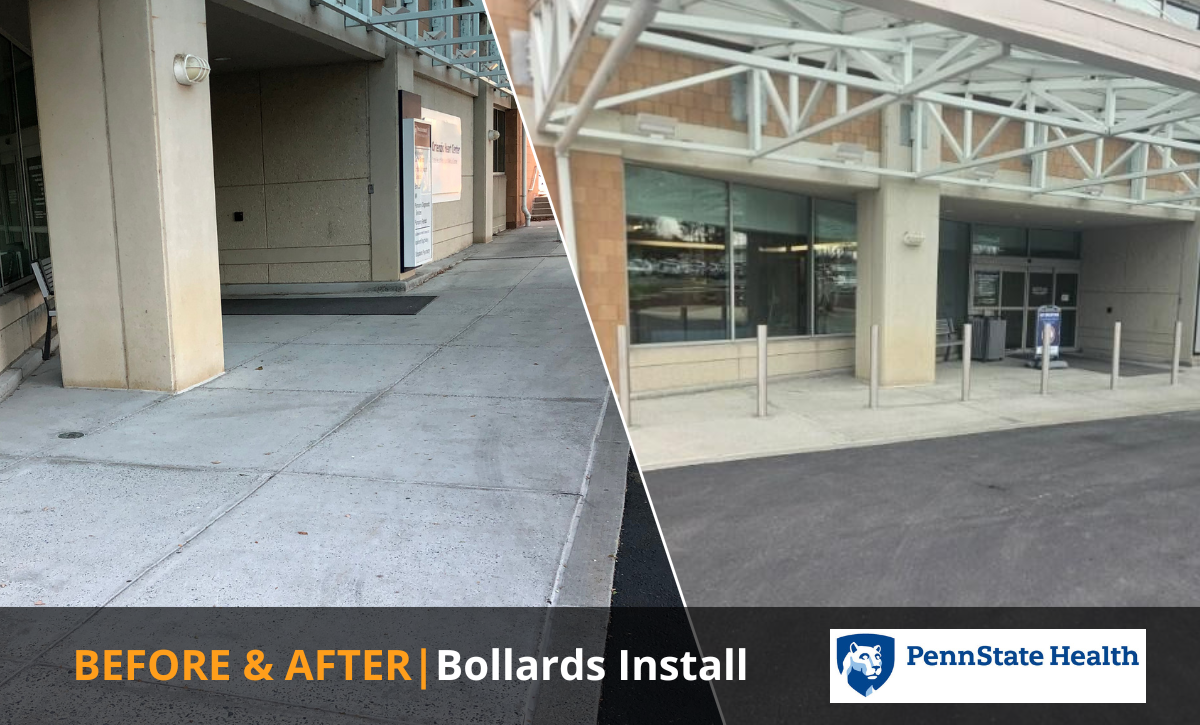 2 Small Projects - Bollards Install (1)
